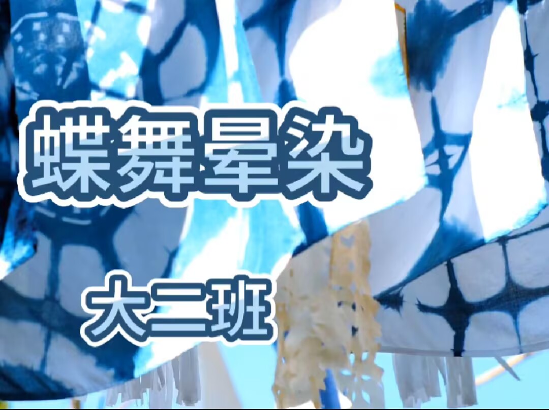 大二班扎染活动2025.6.20