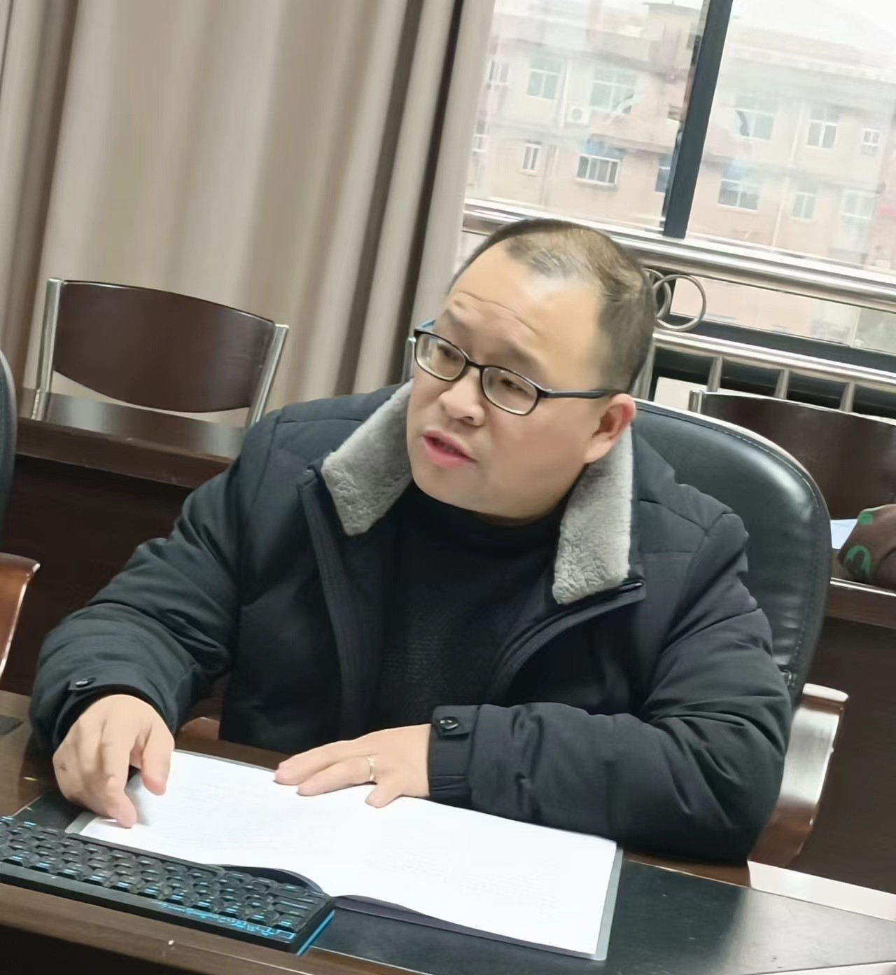 张国章在学习习近平总书记考察江西的重要讲话精神会议上发言