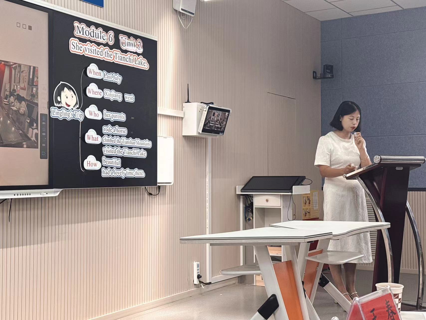 贺兰一小英语研修汇报总结