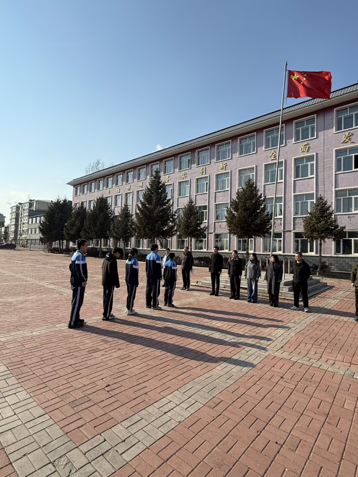 高楞第二中学开展安全演练活动纪实