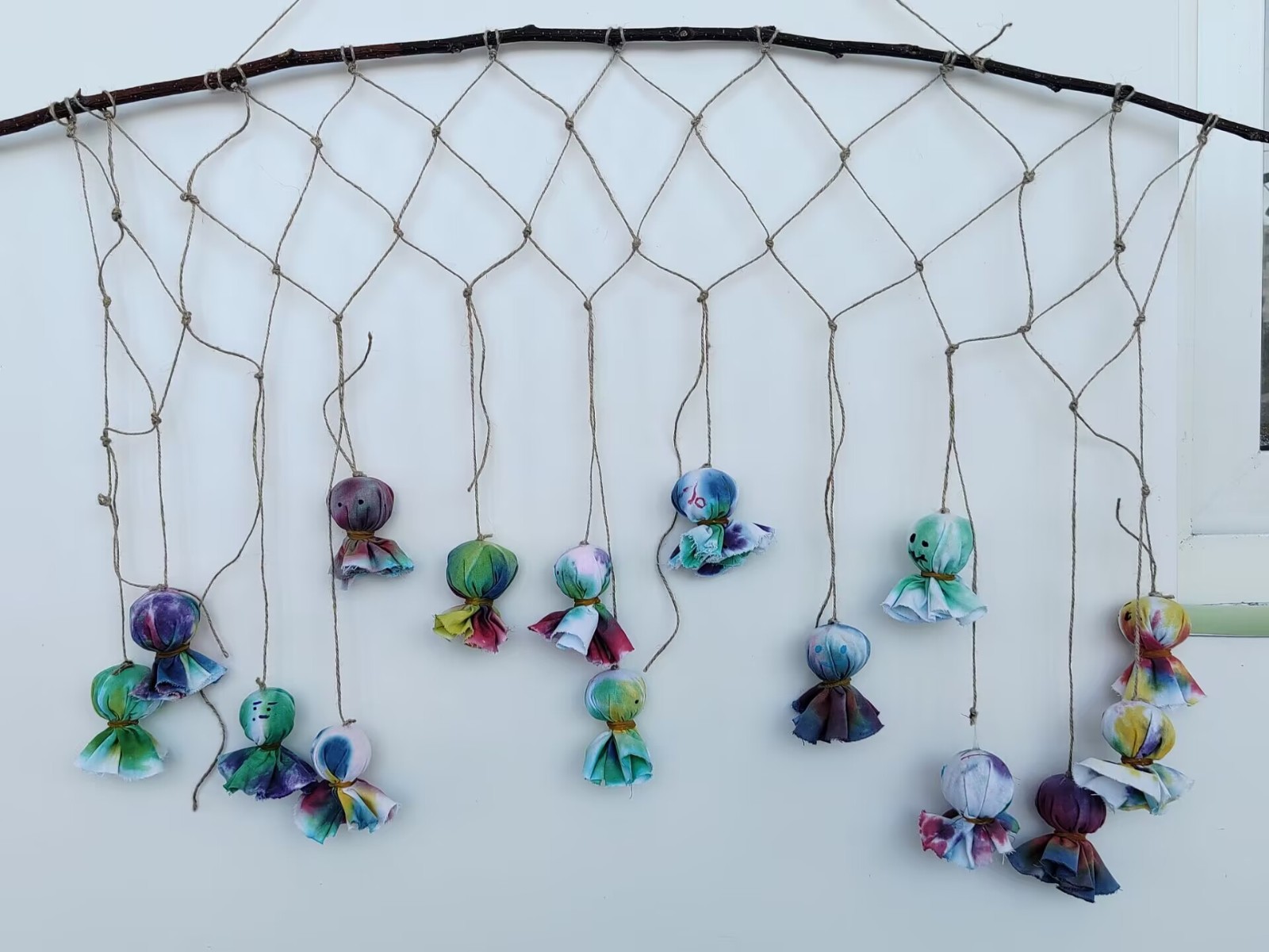 2026.4.7小一班扎染作品