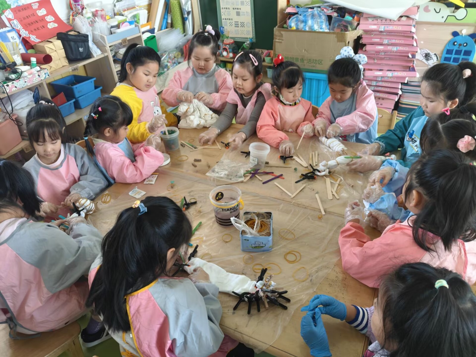 2026.4.7大三班扎染