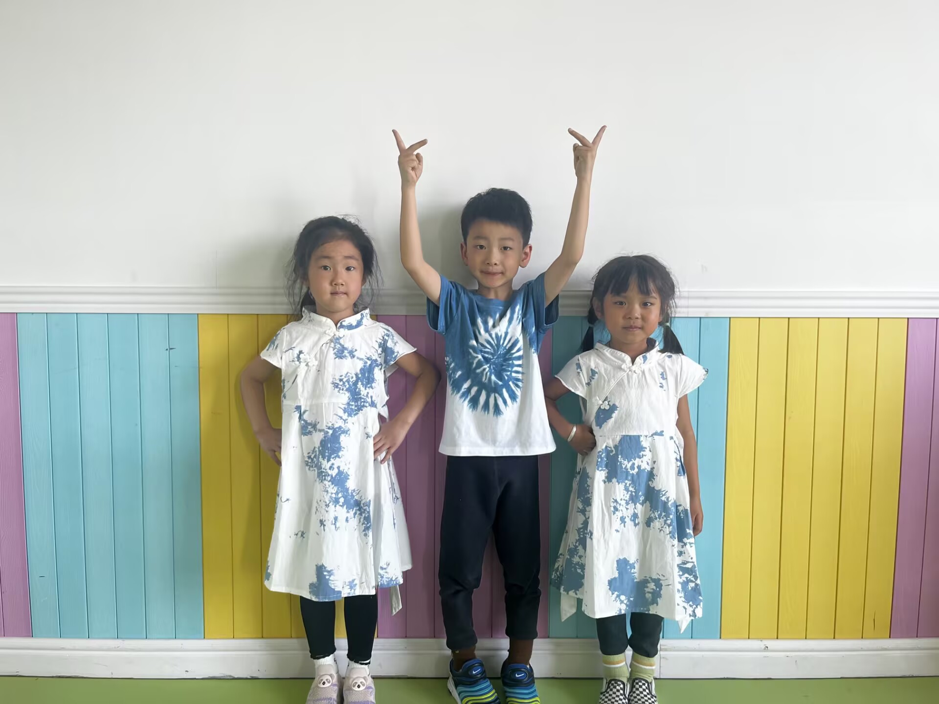 2026.4.7大三班扎染