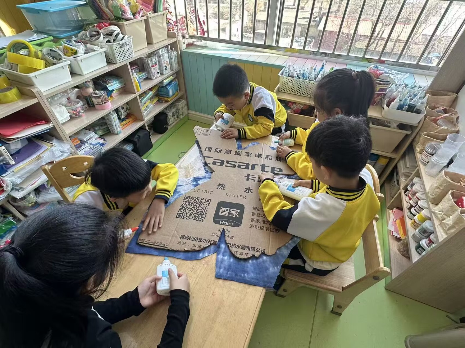 2026.4.7大二班扎染