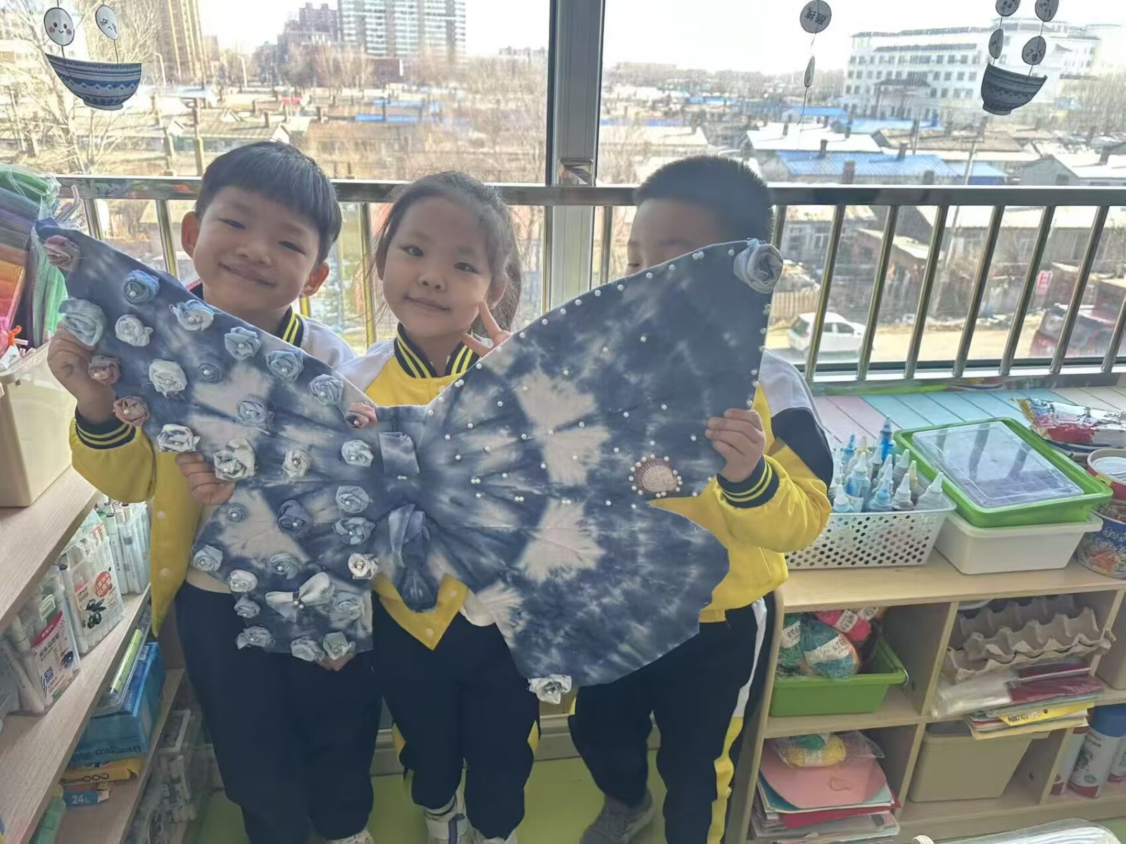 2026.4.7大二班扎染